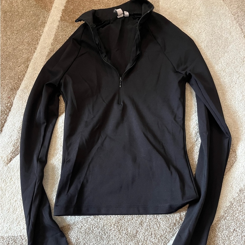 Black Women's Long Sleeve Top
